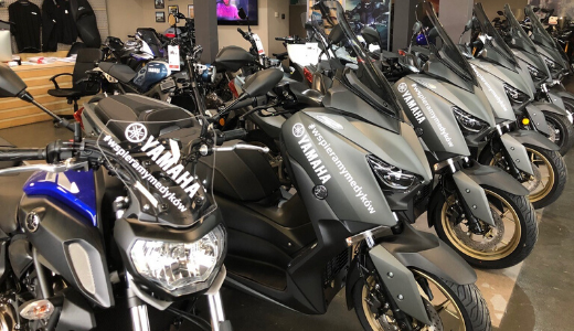 Flota motocykli i skuterów Yamaha wspiera walkę z koronawirusem w Polsce